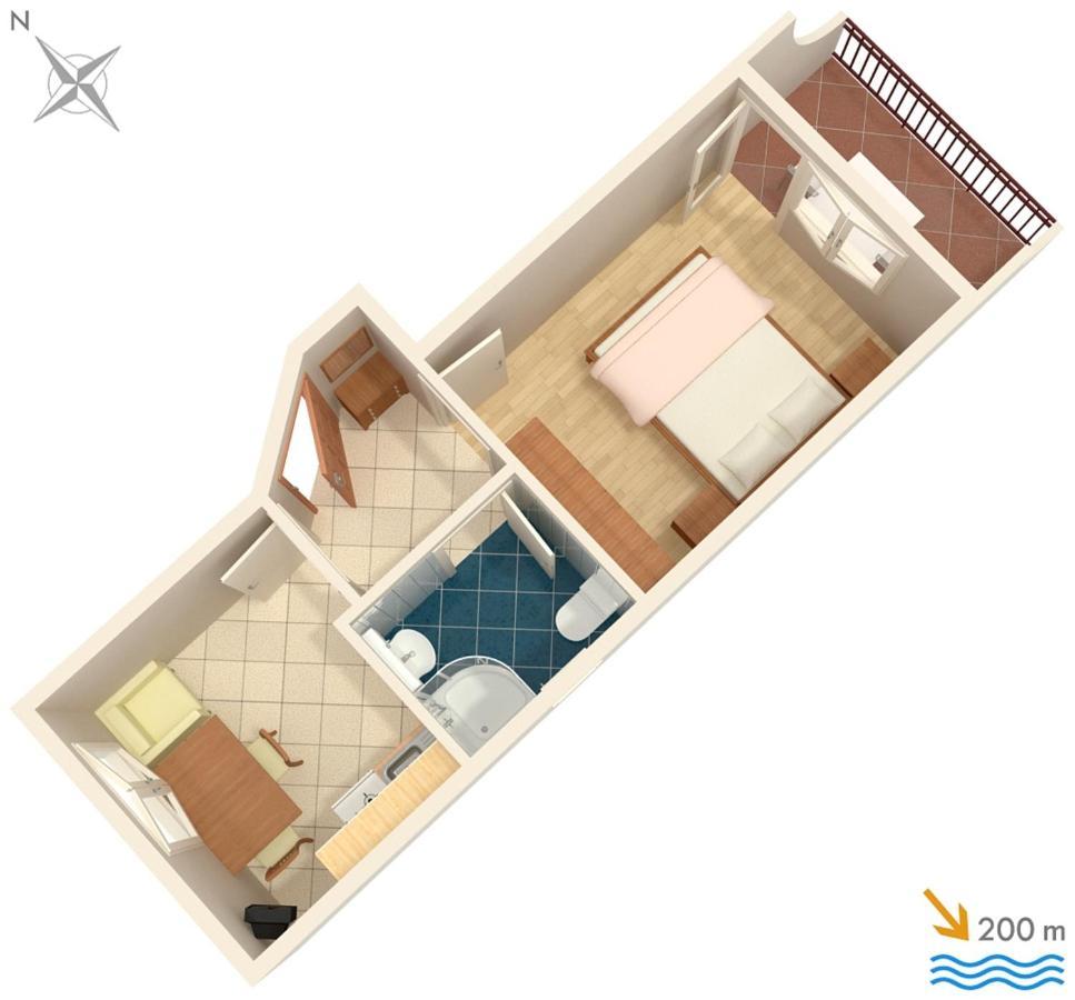Apartments With A Parking Space Baska Voda, Makarska - 2709 Ngoại thất bức ảnh